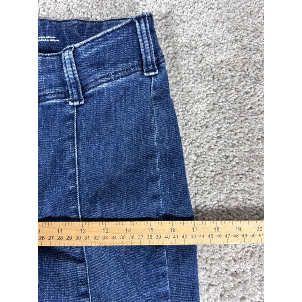PILCRO High Rise Cropped Flare Jeans Dark Wash Size‎ 27 - Picture 8 of 12
